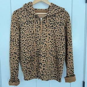 Nili Lotan- Leopard Sweatshirt- Size M
